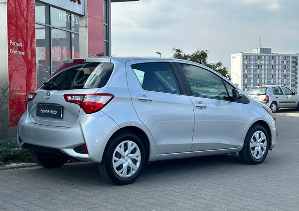 Toyota Yaris cena 57900 przebieg: 90895, rok produkcji 2020 z Poznań małe 191